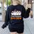 Team Preschool Boo Crew Halloween Teacher Student Costume Women's Sweatshirt Back Print Black Team Preschool Boo Crew Halloween Teacher Student Costume Women's Sweatshirt Back Print Black