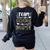 Team School Nurse Camo Teacher Student Back To School For Men Women Women's Sweatshirt Back Print Black Team School Nurse Camo Teacher Student Back To School For Men Women Women's Sweatshirt Back Print Black