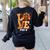 Thanksgiving Love Pre-K Teacher Turkey Autumn Fall For Men Women Girls Kids Women's Sweatshirt Back Print Black