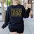 That's What I Do I Teach History And I Know Things Teacher Women's Sweatshirt Back Print Black