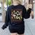 We All Thrive Under Different Conditions SPED Teacher Women's Sweatshirt Back Print Black We All Thrive Under Different Conditions SPED Teacher Women's Sweatshirt Back Print Black