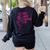 Tired Dance Teachers Club Dance Lover Women's Sweatshirt Back Print Black Tired Dance Teachers Club Dance Lover Women's Sweatshirt Back Print Black