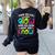 Today You Will Glow When You Show What You Know Teachers Day Women's Sweatshirt Back Print Black Today You Will Glow When You Show What You Know Teachers Day Women's Sweatshirt Back Print Black