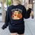 Trick Or Teach Retro Halloween Teacher Women Men Costume Women's Sweatshirt Back Print Black Trick Or Teach Retro Halloween Teacher Women Men Costume Women's Sweatshirt Back Print Black