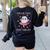 Trick Or Treat Point Your Feet Halloween Ghost Dance Teacher Women's Sweatshirt Back Print Black Trick Or Treat Point Your Feet Halloween Ghost Dance Teacher Women's Sweatshirt Back Print Black