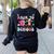 Welcome Back To School 2024 Teachers Students First Day Women's Sweatshirt Back Print Black Welcome Back To School 2024 Teachers Students First Day Women's Sweatshirt Back Print Black