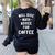Will Give Math Advice For Coffee Mathematics Teacher Women's Sweatshirt Back Print Black Will Give Math Advice For Coffee Mathematics Teacher Women's Sweatshirt Back Print Black