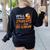 Will Trade Students For Candy Halloween Costume Teacher Women's Sweatshirt Back Print Black