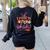 Which Witch Is Which Halloween English Teacher Women's Sweatshirt Back Print Black