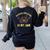 Women's Physical Education Is My Jam PE Teacher Appreciation Women's Sweatshirt Back Print Black