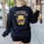They Did The Math They Did The Monster Math Teacher Student Women's Sweatshirt Back Print Black They Did The Math They Did The Monster Math Teacher Student Women's Sweatshirt Back Print Black