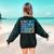 6 Out Of 7 Teachers Think 67 Of Students Overuse 67 Quote Women's Sweatshirt Back Print Forest Green