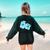 Biology T Shirts Science Biology Teacher Idea Women's Sweatshirt Back Print Forest Green