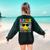 Bruh It's Fri-Yay Friday Weekend Smile Face Teacher Student Women's Sweatshirt Back Print Forest Green Bruh It's Fri-Yay Friday Weekend Smile Face Teacher Student Women's Sweatshirt Back Print Forest Green