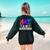Cool Art For Men Women Art Teacher Artist Painter Superpower Women's Sweatshirt Back Print Forest Green Cool Art For Men Women Art Teacher Artist Painter Superpower Women's Sweatshirt Back Print Forest Green