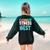 Donut Stress Just Do Your Best Teachers Testing Day For Men Women Girls Kids Women's Sweatshirt Back Print Forest Green Donut Stress Just Do Your Best Teachers Testing Day For Men Women Girls Kids Women's Sweatshirt Back Print Forest Green