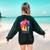 Earth Without Art Is Just Eh Painting Artist Pun Art Teacher Women's Sweatshirt Back Print Forest Green