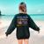 Halloween Teacher Or Student Hocus Pocus Everybody Focus For Men Women Kids Women's Sweatshirt Back Print Forest Green