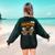 Haunted By 6-7 Halloween Math Teacher Joke Women's Sweatshirt Back Print Forest Green Haunted By 6-7 Halloween Math Teacher Joke Women's Sweatshirt Back Print Forest Green