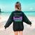 Can I Lick It Periodic Table Teacher Student Kids Women's Sweatshirt Back Print Forest Green Can I Lick It Periodic Table Teacher Student Kids Women's Sweatshirt Back Print Forest Green