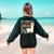 Llama Learning T Shirt Teachers Students Alpaca Lovers Women's Sweatshirt Back Print Forest Green Llama Learning T Shirt Teachers Students Alpaca Lovers Women's Sweatshirt Back Print Forest Green