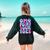 OMG Point Your Toes Dancing Teacher Tap Dancer Dance For Men Women Kids Women's Sweatshirt Back Print Forest Green OMG Point Your Toes Dancing Teacher Tap Dancer Dance For Men Women Kids Women's Sweatshirt Back Print Forest Green
