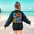 Hispanic Heritage Month 2025 Latino Puerto Rico Teacher Kids Women's Sweatshirt Back Print Forest Green Hispanic Heritage Month 2025 Latino Puerto Rico Teacher Kids Women's Sweatshirt Back Print Forest Green