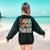Paraeducator Paraprofessional SPED Teacher Women's Sweatshirt Back Print Forest Green