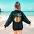 Pumpkin Music Teacher Halloween Fall Music Notes Autumn Women's Sweatshirt Back Print Forest Green Pumpkin Music Teacher Halloween Fall Music Notes Autumn Women's Sweatshirt Back Print Forest Green