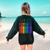 Rainbow Roygbiv Kids Artist Costume Art Teacher Women's Sweatshirt Back Print Forest Green Rainbow Roygbiv Kids Artist Costume Art Teacher Women's Sweatshirt Back Print Forest Green