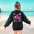 Rock The Test Testing Day Don't Stress Do Your Best Teacher For Men Women Girls Kids Women's Sweatshirt Back Print Forest Green Rock The Test Testing Day Don't Stress Do Your Best Teacher For Men Women Girls Kids Women's Sweatshirt Back Print Forest Green