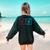 Six Seven Meme 6 7 Science Teacher 6-7 Periodic Table Women's Sweatshirt Back Print Forest Green