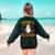 Spooky ESL Teacher Ghost Halloween School Women Women's Sweatshirt Back Print Forest Green Spooky ESL Teacher Ghost Halloween School Women Women's Sweatshirt Back Print Forest Green