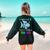 It Takes A Lot Of Sparkle To Be A Teacher Rainbow Fish For Men Women Women's Sweatshirt Back Print Forest Green