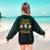 I Teach The Cutest Owls On The Branch Teacher Fall Autumn Women's Sweatshirt Back Print Forest Green I Teach The Cutest Owls On The Branch Teacher Fall Autumn Women's Sweatshirt Back Print Forest Green