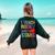 I Teach Rockstars Band Vibes Teacher Rocks My Music Teaching Women's Sweatshirt Back Print Forest Green I Teach Rockstars Band Vibes Teacher Rocks My Music Teaching Women's Sweatshirt Back Print Forest Green