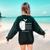 Teacher Empower Student Teacher Protest Supporter Red For Ed Women's Sweatshirt Back Print Forest Green
