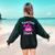 Teacher Shark Female Teacher Women's Sweatshirt Back Print Forest Green Teacher Shark Female Teacher Women's Sweatshirt Back Print Forest Green