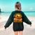 Teacher All Teachers Love Brains Halloween Party Women's Sweatshirt Back Print Forest Green Teacher All Teachers Love Brains Halloween Party Women's Sweatshirt Back Print Forest Green