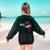 Teachermingo Like A Normal Teacher Only More Fabulous Women's Sweatshirt Back Print Forest Green