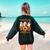 Toddler Boo Crew Halloween Costume For Teacher Kids Women's Sweatshirt Back Print Forest Green Toddler Boo Crew Halloween Costume For Teacher Kids Women's Sweatshirt Back Print Forest Green