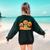 Turkey Read Books Reading Fall Thanksgiving Teacher Women's Sweatshirt Back Print Forest Green Turkey Read Books Reading Fall Thanksgiving Teacher Women's Sweatshirt Back Print Forest Green