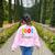 100 Days Of Living That 2nd Grade Life Boy Girl Teacher Women's Sweatshirt Back Print Light Pink