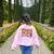 4th Grade Back To School Fourth Grade Dream Team Teacher Women's Sweatshirt Back Print Light Pink 4th Grade Back To School Fourth Grade Dream Team Teacher Women's Sweatshirt Back Print Light Pink