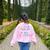 ABC Elemeno Kindergarten Teacher Boy Girl Kid Back To School Women's Sweatshirt Back Print Light Pink ABC Elemeno Kindergarten Teacher Boy Girl Kid Back To School Women's Sweatshirt Back Print Light Pink