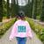 This Is What An Awesome Yoga Instructor Yoga Teacher Women's Sweatshirt Back Print Light Pink