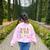 Battery Life Of Daycare Provider Childcare Teacher Women's Sweatshirt Back Print Light Pink