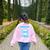 Biology Facts Science Teacher Student Biologist Women's Sweatshirt Back Print Light Pink Biology Facts Science Teacher Student Biologist Women's Sweatshirt Back Print Light Pink