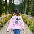 Cool Saint Patrick's Boston Terrier T Shirt For Dogs Lovers Women's Sweatshirt Back Print Light Pink