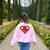 Cute Distressed Super Teacher Superhero Apple Shirt Women's Sweatshirt Back Print Light Pink Cute Distressed Super Teacher Superhero Apple Shirt Women's Sweatshirt Back Print Light Pink
